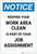 Notice: Keeping Your Work Area Clean is Part of Your Job Assignment Portrait - Label