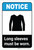 Notice: Long Sleeves Must Be Worn ANSI with Icon Portrait - Label