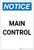Notice: Main Control Portrait - Label