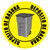 Depósito de Basura (Trash Bin) Floor Sign
