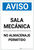 Notice: Spanish Mechanical Room No Storage Portrait - Label