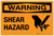 Warning: Shear Hazard - Label