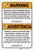 Warning: Prop 65 Smoking Area Bilingual (Spanish) - Label