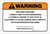 Warning: Prop 65 1-Amino-2-Methylanthraquinone - Label