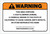 Warning: Prop 65 2 Acetylaminofluorene - Label