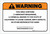 Warning: Prop 65 2 Aminoanthraquinone - Label