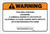 Warning: Prop 65 Azaserine - Label