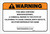 Warning: Prop 65 Benzodiazepines - Label
