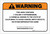 Warning: Prop 65 1-Chloro-4-nitrobenzene - Label