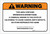 Warning: Prop 65 Bromodichloromethane - Label