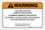 Warning: Prop 65 Carbon tetrachloride - Label