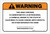 Warning: Prop 65 N-Carboxymethyl-N-nitrosourea - Label
