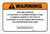 Warning: Prop 65 3,3 Dichloro-4,4'-Diaminodiphenyl Ether - Label