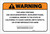 Warning: Prop 65 DDD Dichlorodiphenyl Dichloroethane - Label
