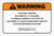 Warning: Prop 65 N,N-Dimethyl-P-Toluidine - Label