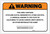 Warning: Prop 65 Ethylene Glycol Monomethyl Ether Acetate - Label