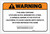 Warning: Prop 65 Ethylene Glycol Monomethyl Ether - Label