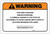 Warning: Prop 65 Indium Phosphide - Label