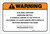 Warning: Prop 65 Kresoxim-Methyl - Label