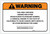 Warning: Prop 65 Lindane And Other Hexachlorocyclohexane Isomers - Label