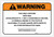 Warning: Prop 65 MON 4660 - Label