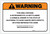 Warning: Prop 65 N-Nitrosomethyl-N-Heptylamine - Label