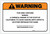 Warning: Prop 65 Nabam - Label