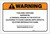 Warning: Prop 65 Nafenopin - Label