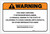 Warning: Prop 65 P-Nitrosodiphenylamine - Label