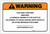 Warning: Prop 65 Simazine - Label