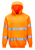 Hi-Vis Hooded Sweatshirt, Orange