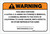 Warning: Prop 65 A-alpha-C (2-Amino-9H-pyrido[2,3-b]indole) - Label