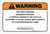 Warning: Prop 65 Benz [A] anthracene - Label
