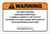 Warning: Prop 65 Benzo [J] fluoranthene - Label