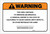 Warning: Prop 65 7H-Dibenzo [C G] Carbazole - Label