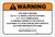 Warning: Prop 65 Glu-P-1(2-Amino-6-Methyldipyrido[1,2- A:3',2'-D]Imidazole) - Label