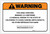 Warning: Prop 65 Indeno[1,2,3-CD]Pyrene - Label