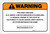 Warning: Prop 65 IQ (2-Amino-3-Methylimidazo[4,5-F] Quinoline) - Label