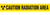 CAUTION RADIATION AREA - Barricade Tape (Case of 12 Rolls)