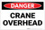Danger: Crane Overhead - Label