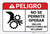 Danger: Do Not Operate Without Guards With Graphic Spanish - Label