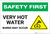 Safety First: Very Hot Water - Label