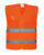 Hi-Vis Mesh Vest, Orange