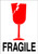 International Fragile 3 x 4 - Label Roll