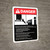 Danger: Roll Threaders Guidelines ANSI - Wall Sign