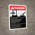 Danger: Sander Machine Guidelines ANSI - Wall Sign