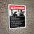 Danger: Moving Blades and Shears Guidelines ANSI - Wall Sign