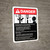 Danger: Spot Welder Machine Guidelines ANSI - Wall Sign