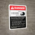 Danger: Wheel Breakage/Bench Grinder Guidelines ANSI - Wall Sign