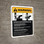Warning: Ironworkers Guidelines ANSI - Wall Sign